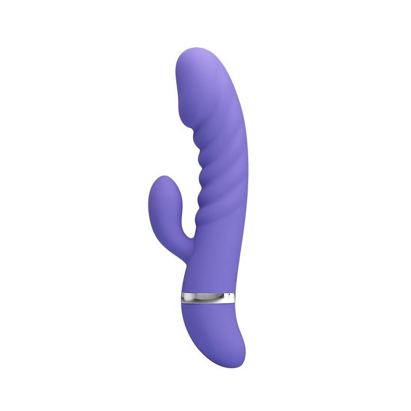 Sex wibrator ze stymulatorem łechtaczki 7tryb 18cm